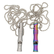 Rainbow Whistle Emergency Keychain 2-Pack